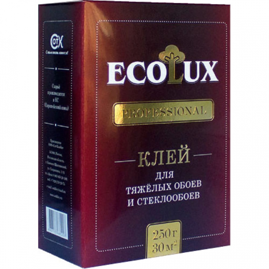 Клей для обоев Ecolux PROFESSIONAL Стеклообои