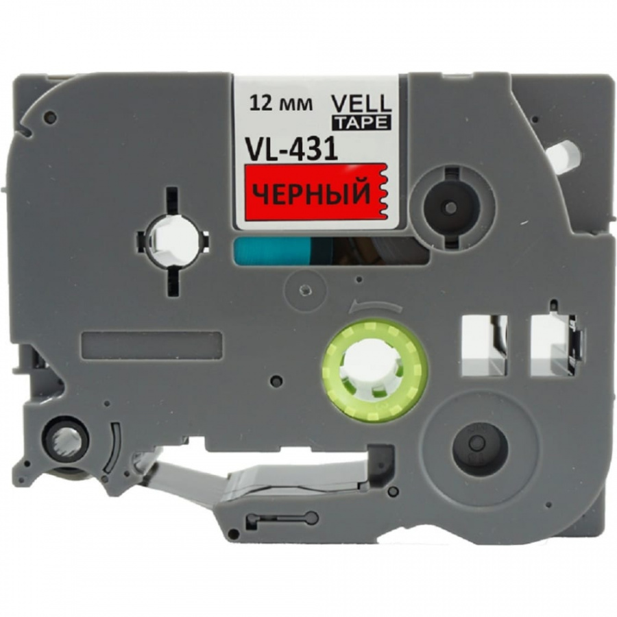 Лента для PT 1010/1280/D200/H105/E100 Vell VL-431 Brother TZE-431