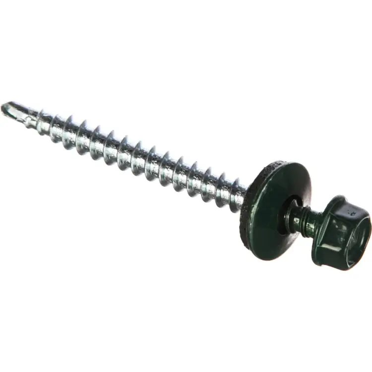 Кровельный саморез Госкреп 4.8х51 RAL6005 зеленый мох (40 шт.) 2-0017630