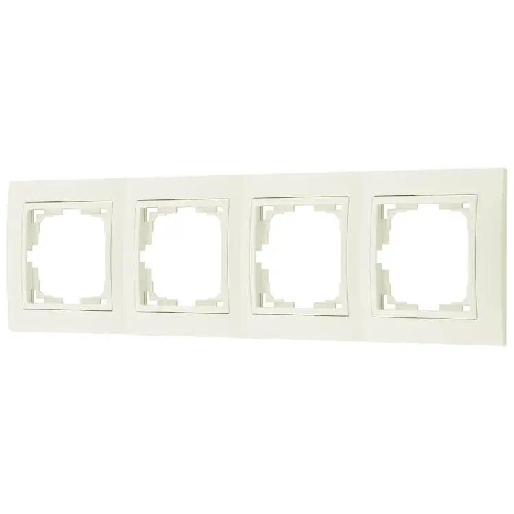 Четырехместная рамка BYLECTRICA УЮТ ЮЛИГ.735212.282-40 бежевый