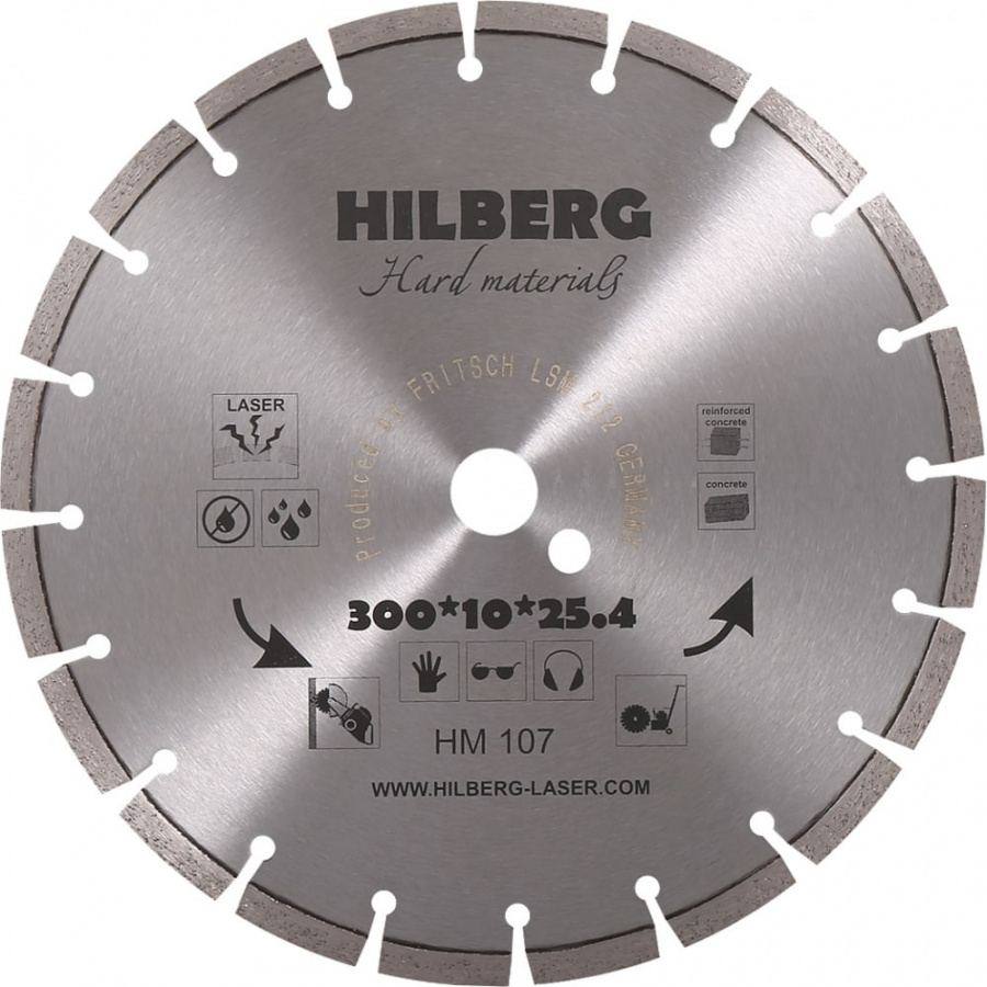 Отрезной алмазный диск Hilberg Hilberg Hard Materials