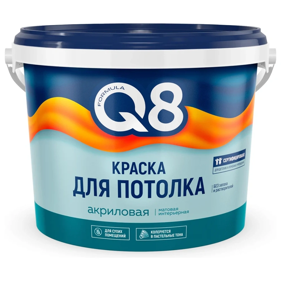 Водно-дисперсионная краска для потолков ПРЕСТИЖ FORMULA Q8