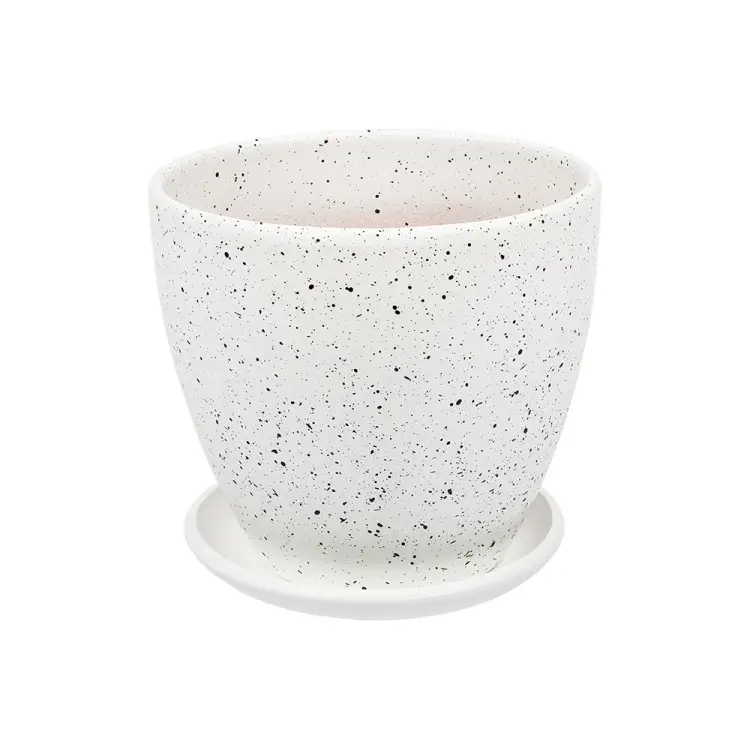 Керамический горшок Вещицы терраццо BH-93-1