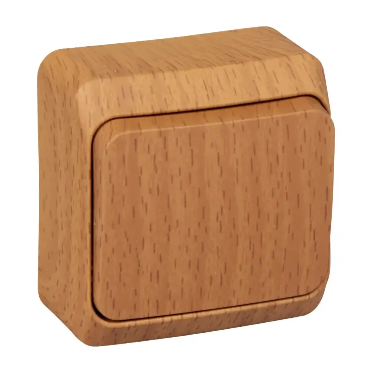 Наружный одноклавишный переключатель Systeme Electric Lexel Этюд BA10-004T