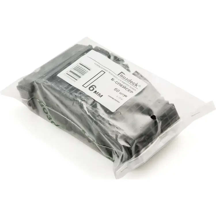 В-спейсер для террасной доски Гвозdeck №6 6000B006PP00WG12