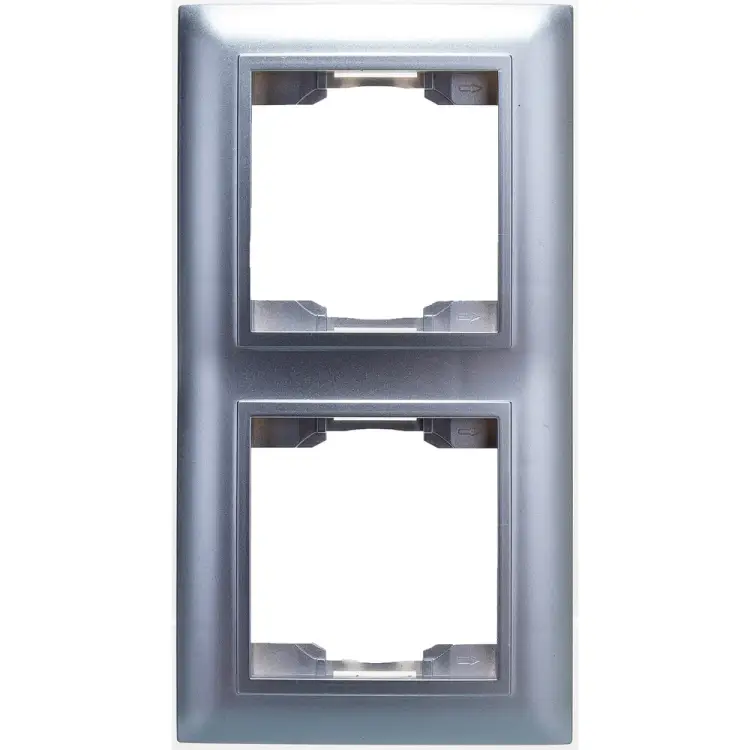 Двухместная рамка Volsten V01-25-A21-M Argento Violet 10098