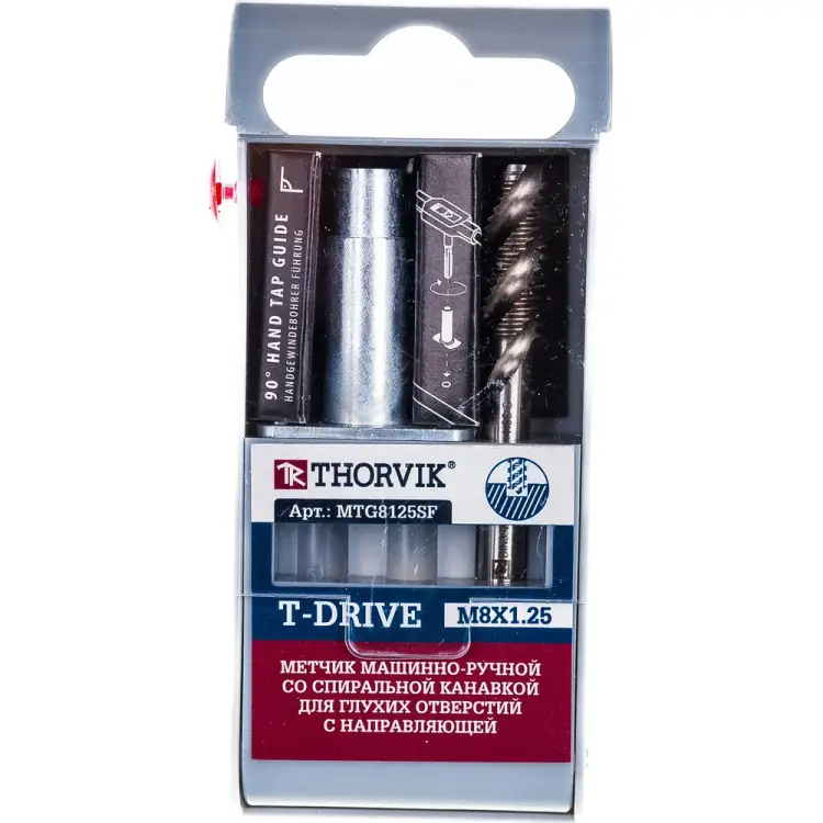 Машинно-ручной метчик THORVIK T-DRIVE MTG8125SF 52856