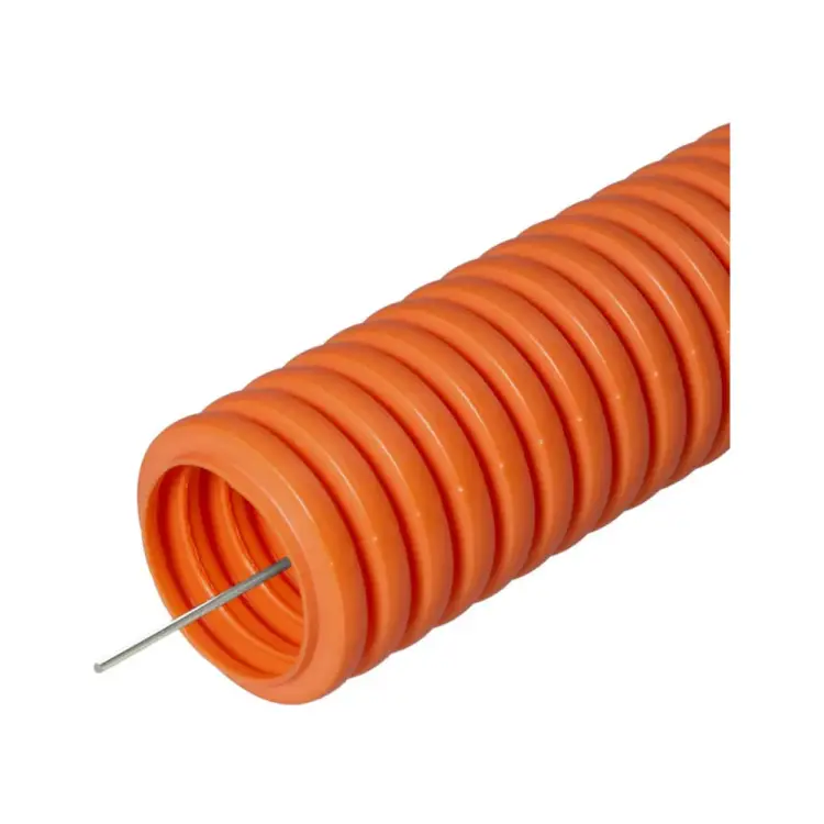 Тяжелая гофрированная безгалогенная труба ПНД Промрукав 750 Н PR02.0213 Тяжелая гофрированная безгалогенная труба ПНД Промрукав 750 Н PR02.0213