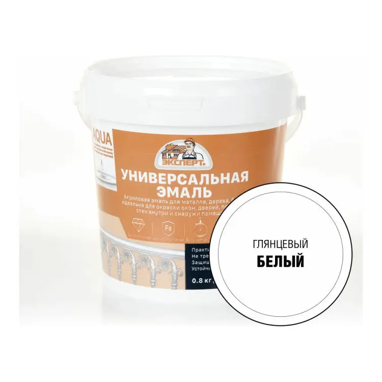 Универсальная акриловая эмаль Эксперт 29070 Универсальная акриловая эмаль Эксперт 29070