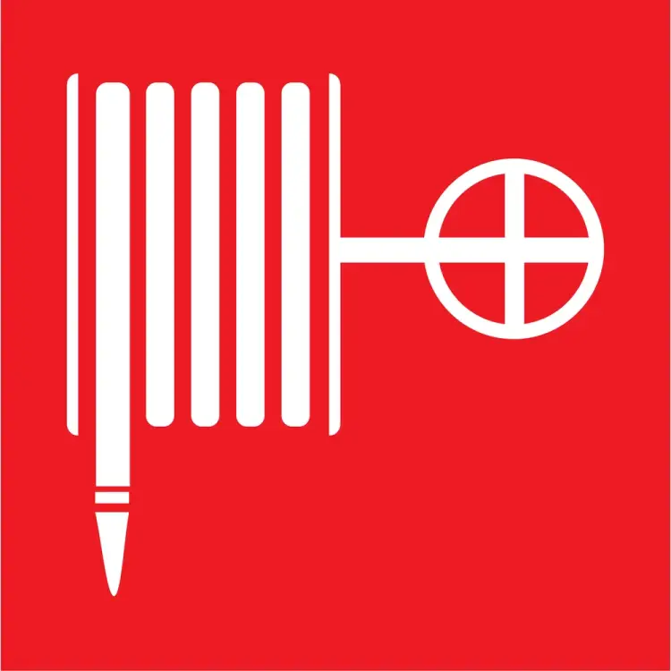 Наклейка пожарной безопасности REXANT Пожарный кран 56-0055