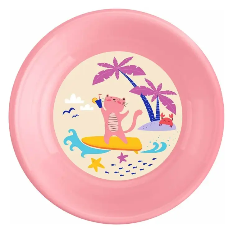 Глубокая детская тарелка Пластишка 431322405
