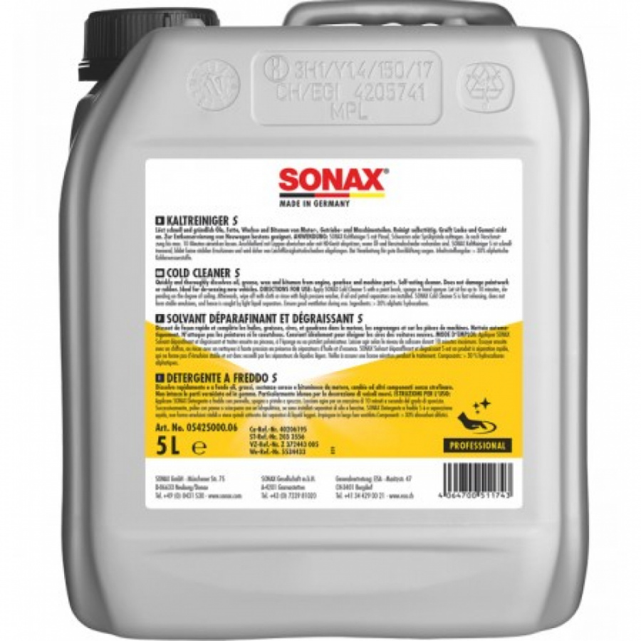 Очиститель холодного двигателя Sonax ProfiLine