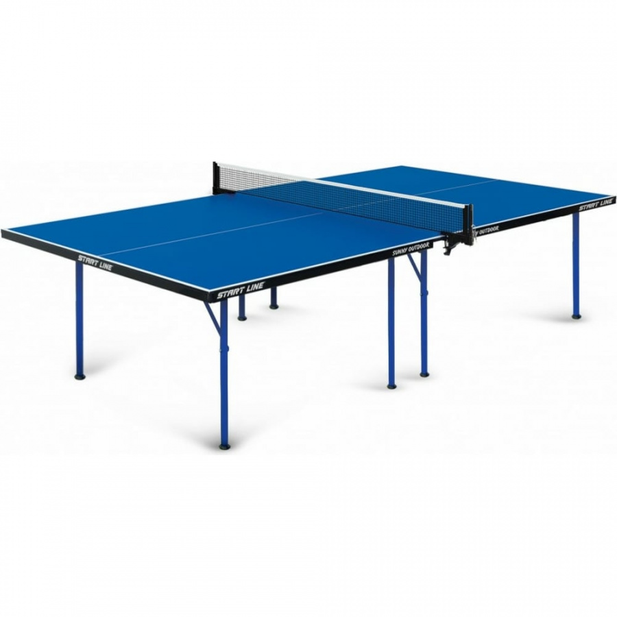 Всепогодный любительский теннисный стол Start Line Sunny Outdoor blue