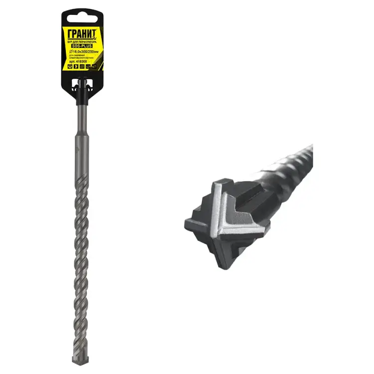 Бур sds-plus Гранит Quadro-X 418300