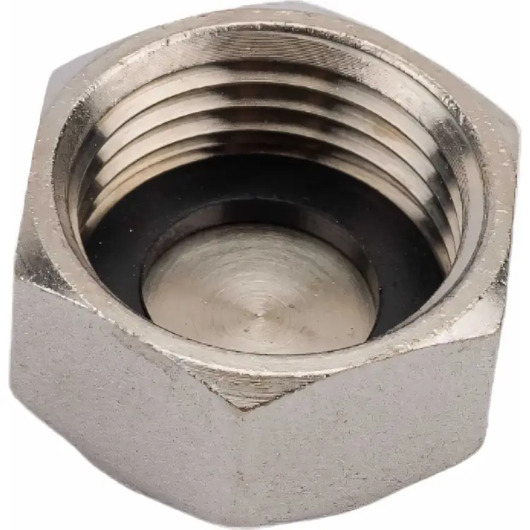 Латунная резьбовая заглушка DOUBLE-LIN LL6163 (1/2")