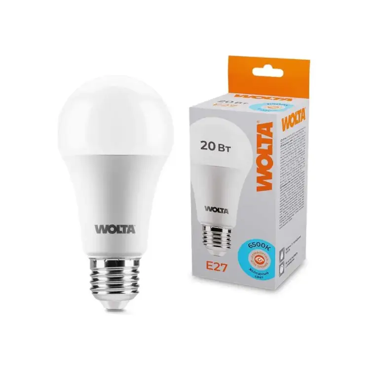 Светодиодная лампа Wolta 25W65BL20E27