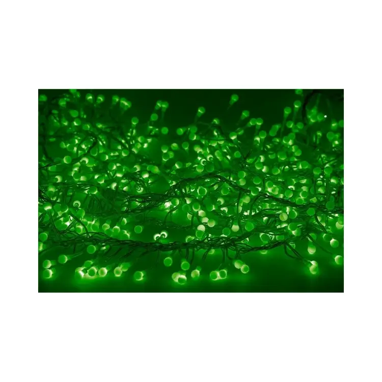Гирлянда Neon-Night Мишура 3м, прозрачный ПВХ, 288LED Зеленые 303-604
