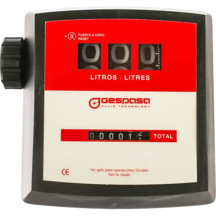 Алюминиевый механический счетчик Gespasa MG-80A 32300-CF00000 Алюминиевый механический счетчик Gespasa MG-80A 32300-CF00000