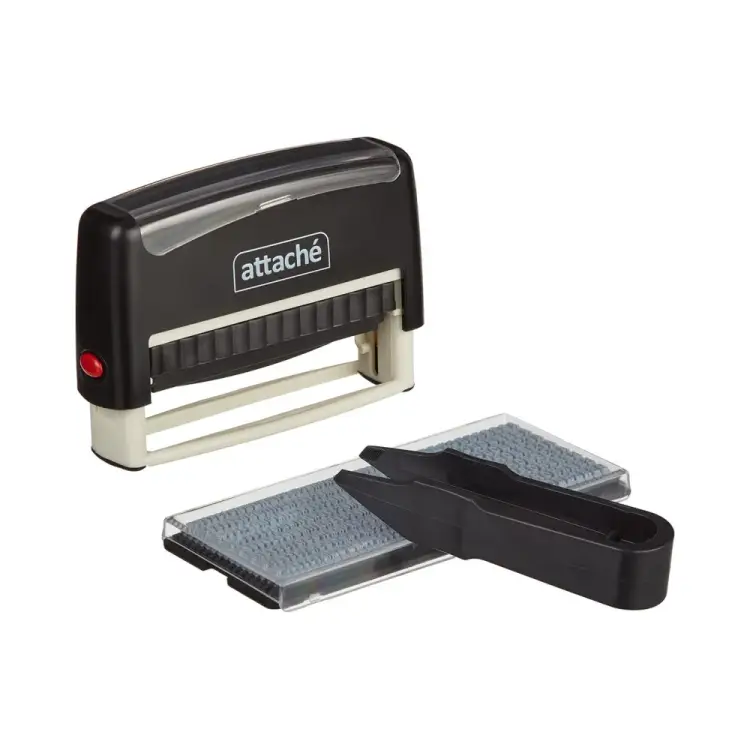 Пластиковый самонаборный штамп Attache 1348210
