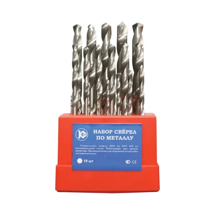 Набор сверл по металлу Калибр 00000005610