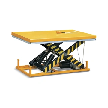Стационарные подъемные столы
