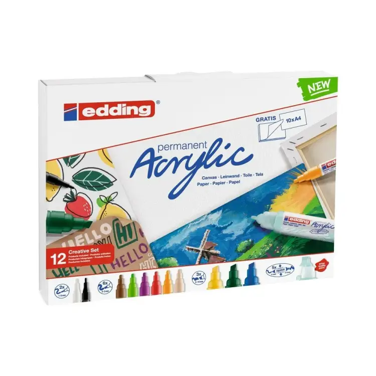Набор акриловых маркеров EDDING Start 1327900