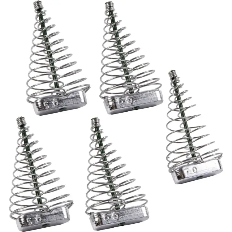 Плоские кормушки огруженные Salmo ДУБЛЬ набор №1 9938-001N