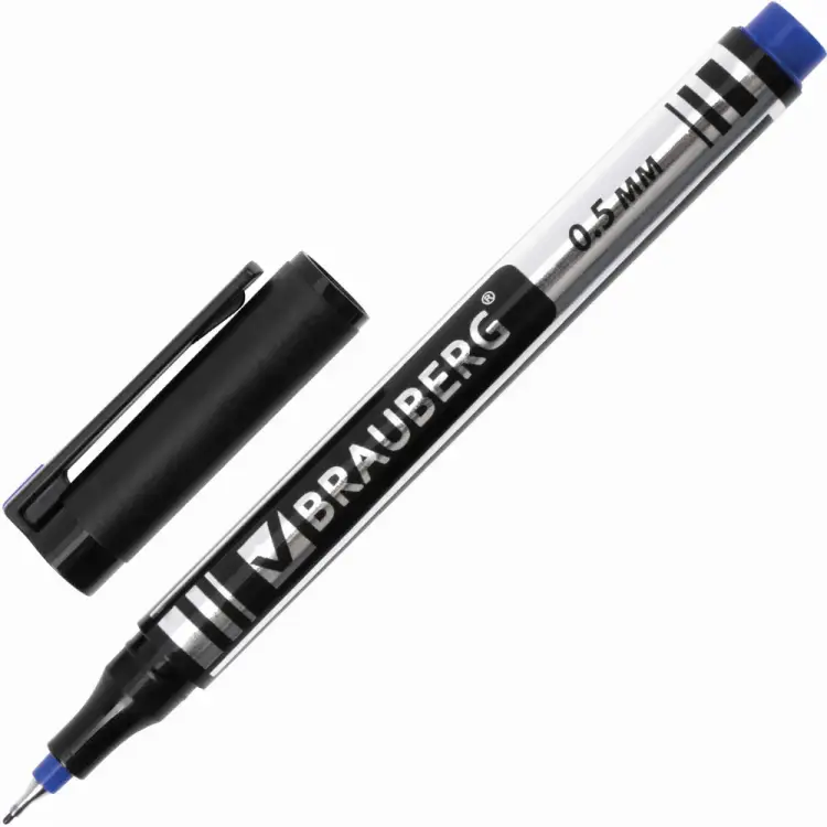 Нестираемый перманентный маркер BRAUBERG Jet 150508