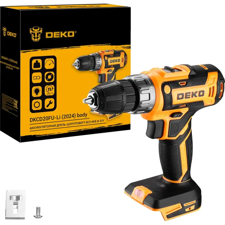 Аккумуляторная дрель шуруповерт DEKO DKCD20FU-Li Аккумуляторная дрель шуруповерт DEKO DKCD20FU-Li