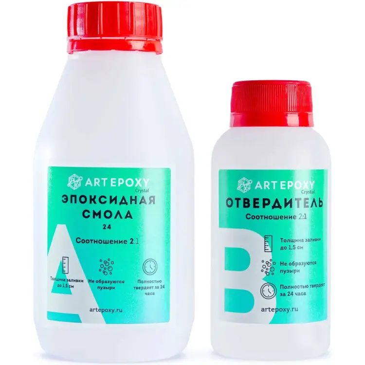 Быстросохнущая эпоксидная смола для творчества ArtEpoxy Quick ВИ-21621