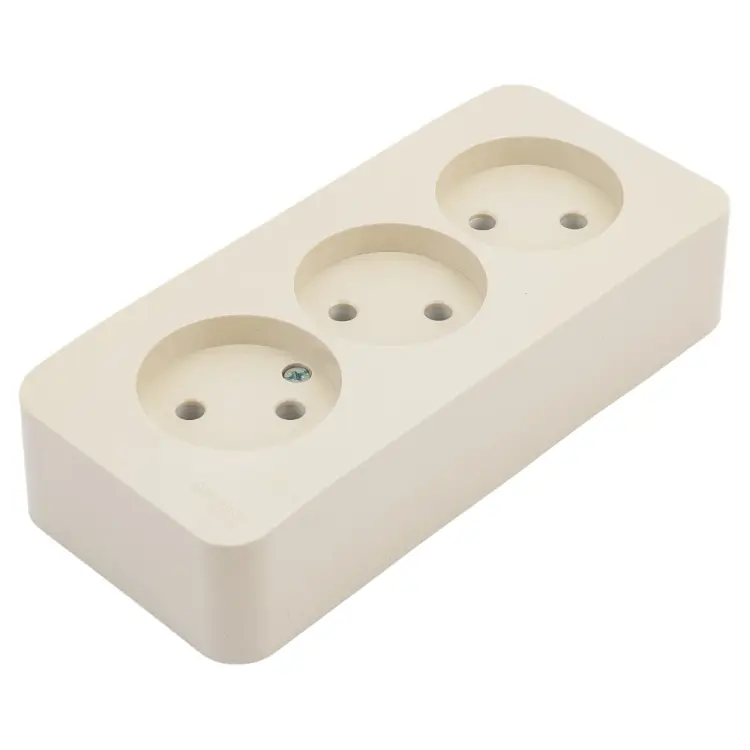 Трехместная розетка Systeme Electric Blanca BLNRA000317