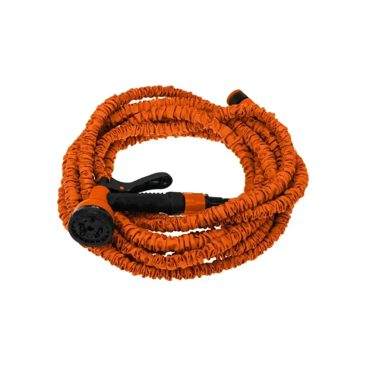 Набор поливочный Четыре сезона растягивающийся шланг 45 м, пистолет 7 режимов, соединитель Набор поливочный Четыре сезона растягивающийся шланг 45 м, пистолет 7 режимов, соединитель