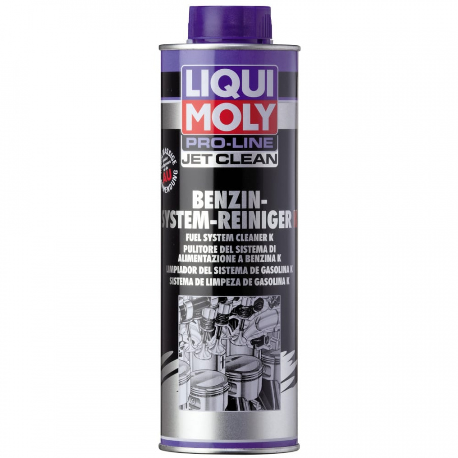 Жидкость для очистки бензиновых систем впрыска LIQUI MOLY JetClean Benz.Syst.Rein.Konz