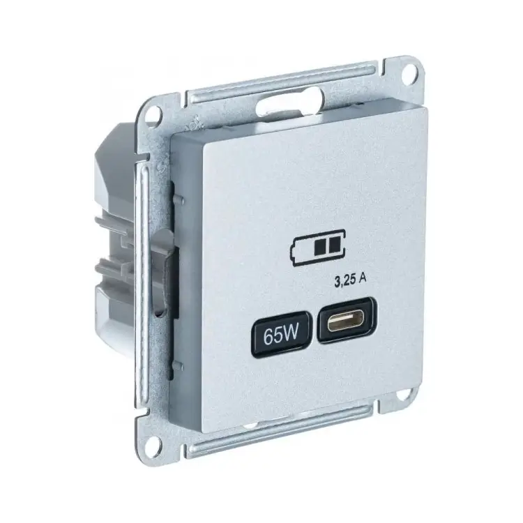 Розетка Systeme Electric USB ATLASDESIGN ATN000327