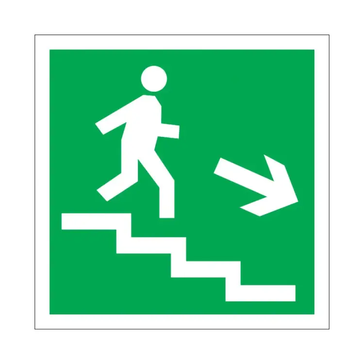 Фотолюминесцентный правосторонний знак Стандарт Знак 00-00010117