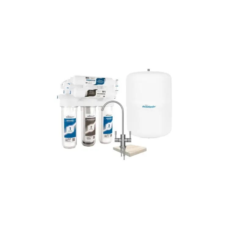 Система обратного осмоса Аквабрайт АБФ-ОСМО-6 33711