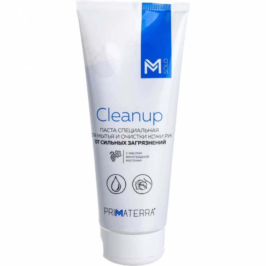Паста для очистки кожи рук от сильных загрязнений TM Primaterra M Solo CleanUp