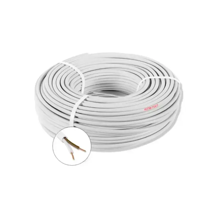 Кабель для пожарной и охранной сигнализации ПРОВОДНИК кспв 2x0.5 мм2, 2м OZ67783L2