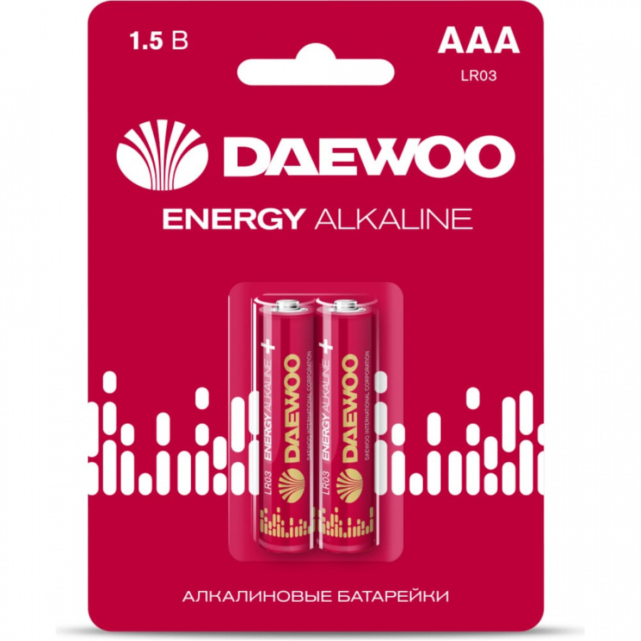 Алкалиновая батарейка DAEWOO ENERGY Alkaline 2021