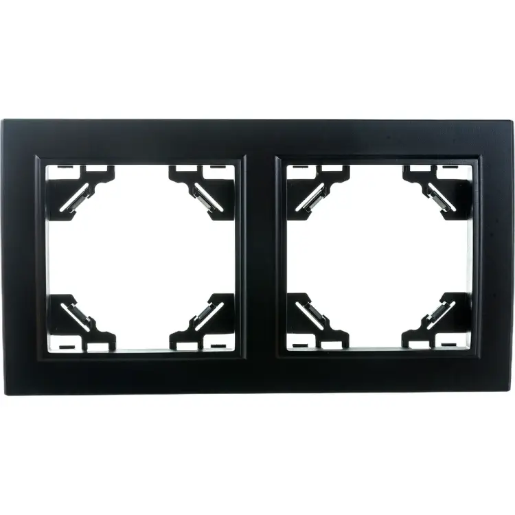 Двухместная горизонтальная рамка STEKKER PFR00-9002-03 Эрна 39483