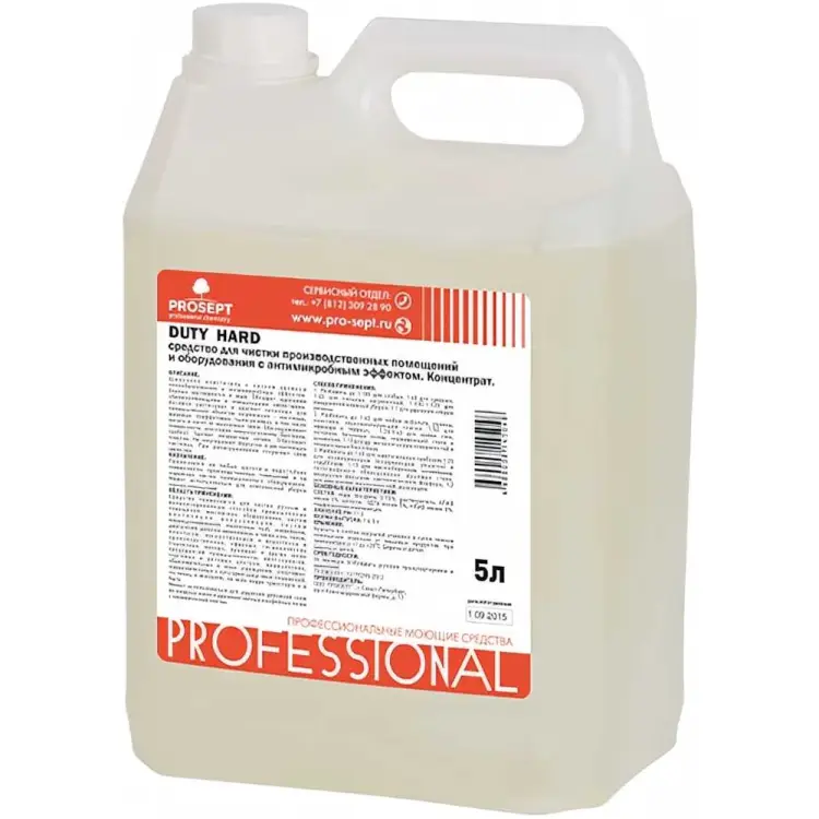 Средство для чистки производственных помещений и оборудования PROSEPT Duty Hard 249-5