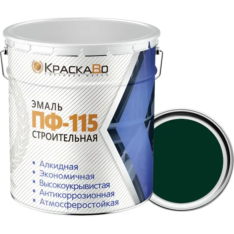 Строительная эмаль Москвичка ПФ-115 4620105771849