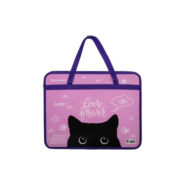 Портфель BRAUBERG Black Cat 270122