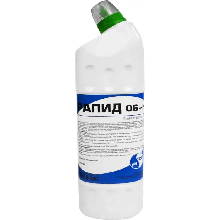 Щелочное гелеобразное моющее средство Рапид 06Н 04356