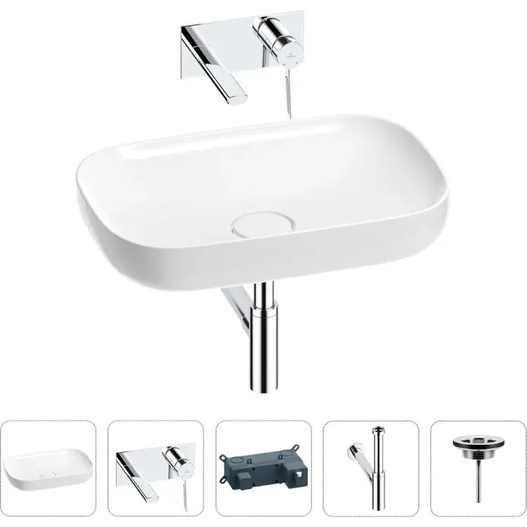 Раковина для ванной Wellsee Croquis 201001951