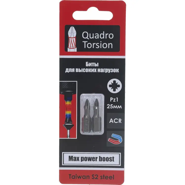 Бита Quadro Torsion 420125-2 Бита Quadro Torsion 420125-2