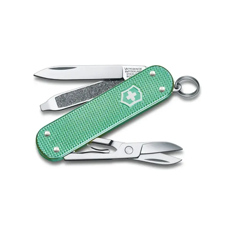 Нож-брелок Victorinox Classic SD Alox Colors Minty Mint 0.6221.221G Нож-брелок Victorinox Classic SD Alox Colors Minty Mint 0.6221.221G