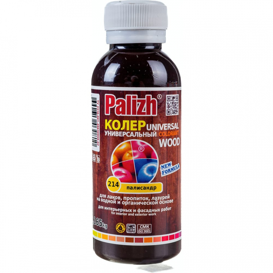 Универсальная колеровочная паста Palizh №214 WOOD