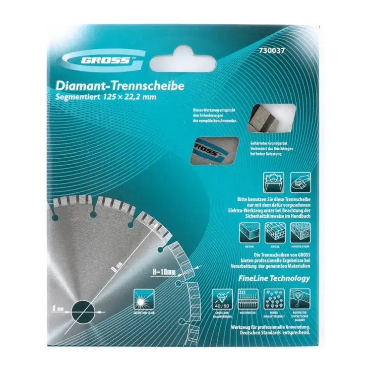 Алмазный диск GROSS 730037
