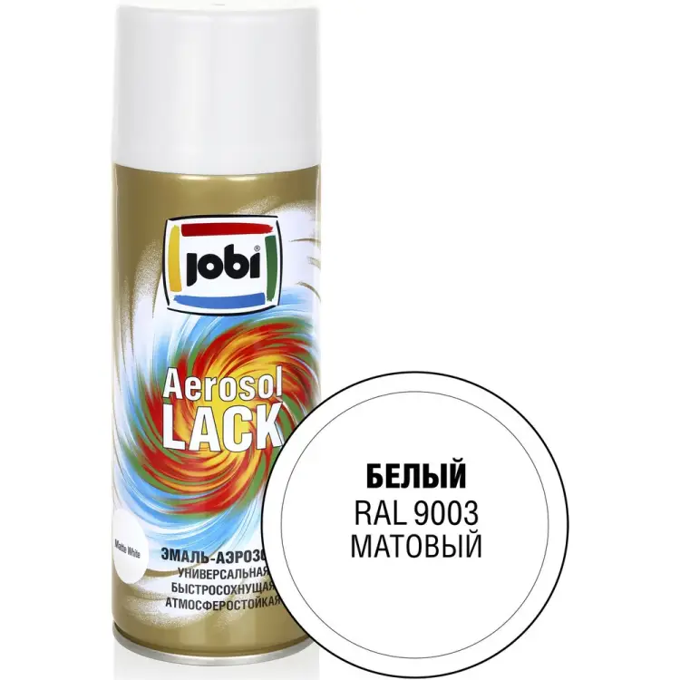 Аэрозольная эмаль JOBI 32269 Аэрозольная эмаль JOBI 32269